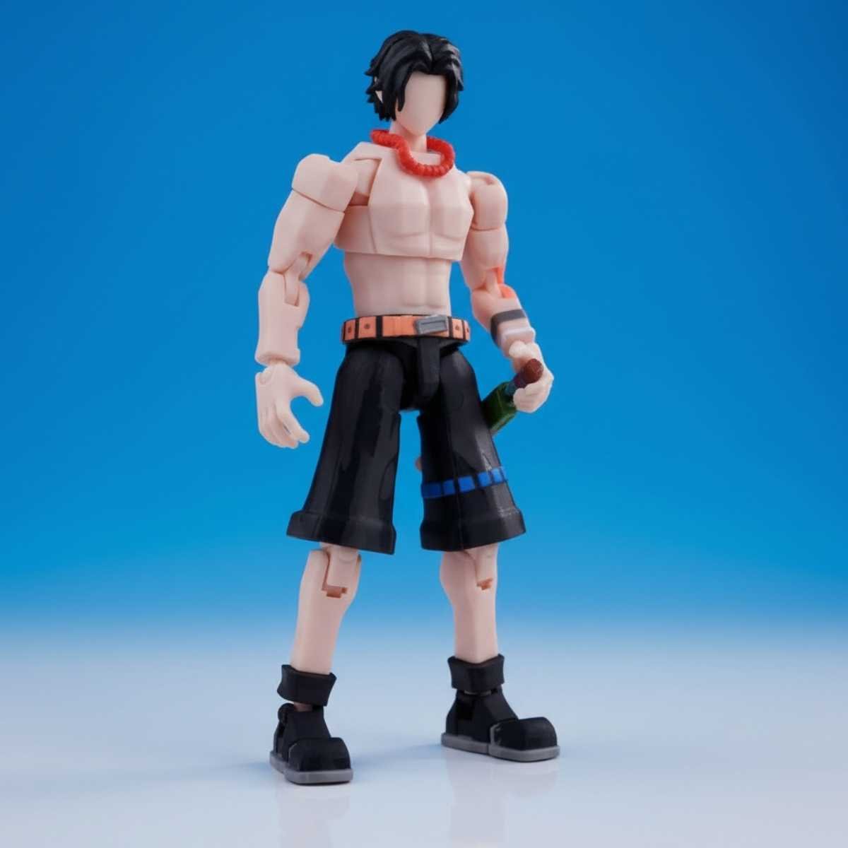 Flame Raider – Poseerbare Action Figure 13cm - Build a Titan