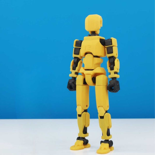 Titan Original - Geel - Poseerbare Action Figure 13cm - Build a Titan