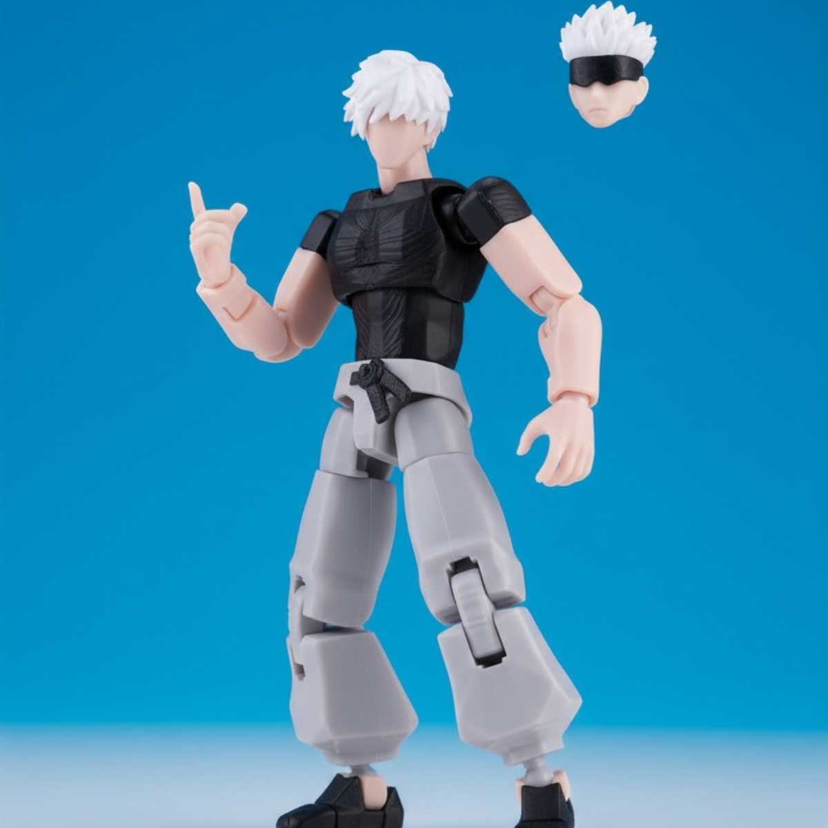 Blindfolded Sorcerer – Poseerbare Action Figure 13cm - Build a Titan