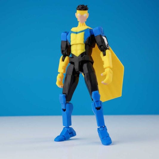 Indestructible Triple Strike Hero – Poseerbare Action Figure 13cm - Build a Titan