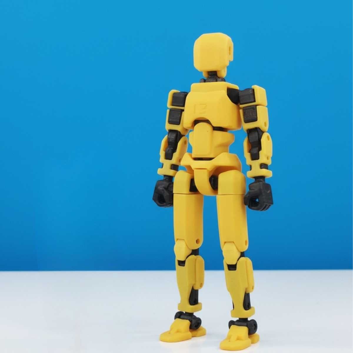 Titan Original - Geel - Poseerbare Action Figure 13cm - Build a Titan