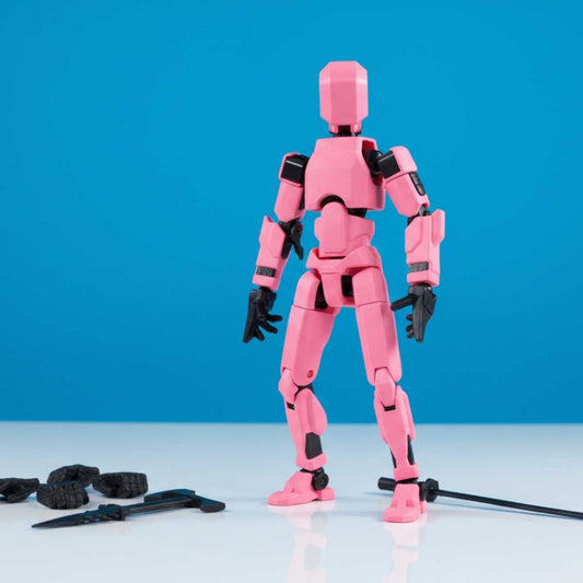 Titan Original - Roze - Poseerbare Action Figure 13cm - Build a Titan